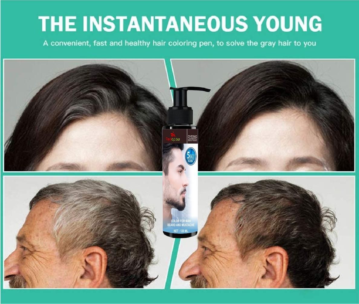 Hair Color Shampoo for Men's 120ml (Pack of 1)